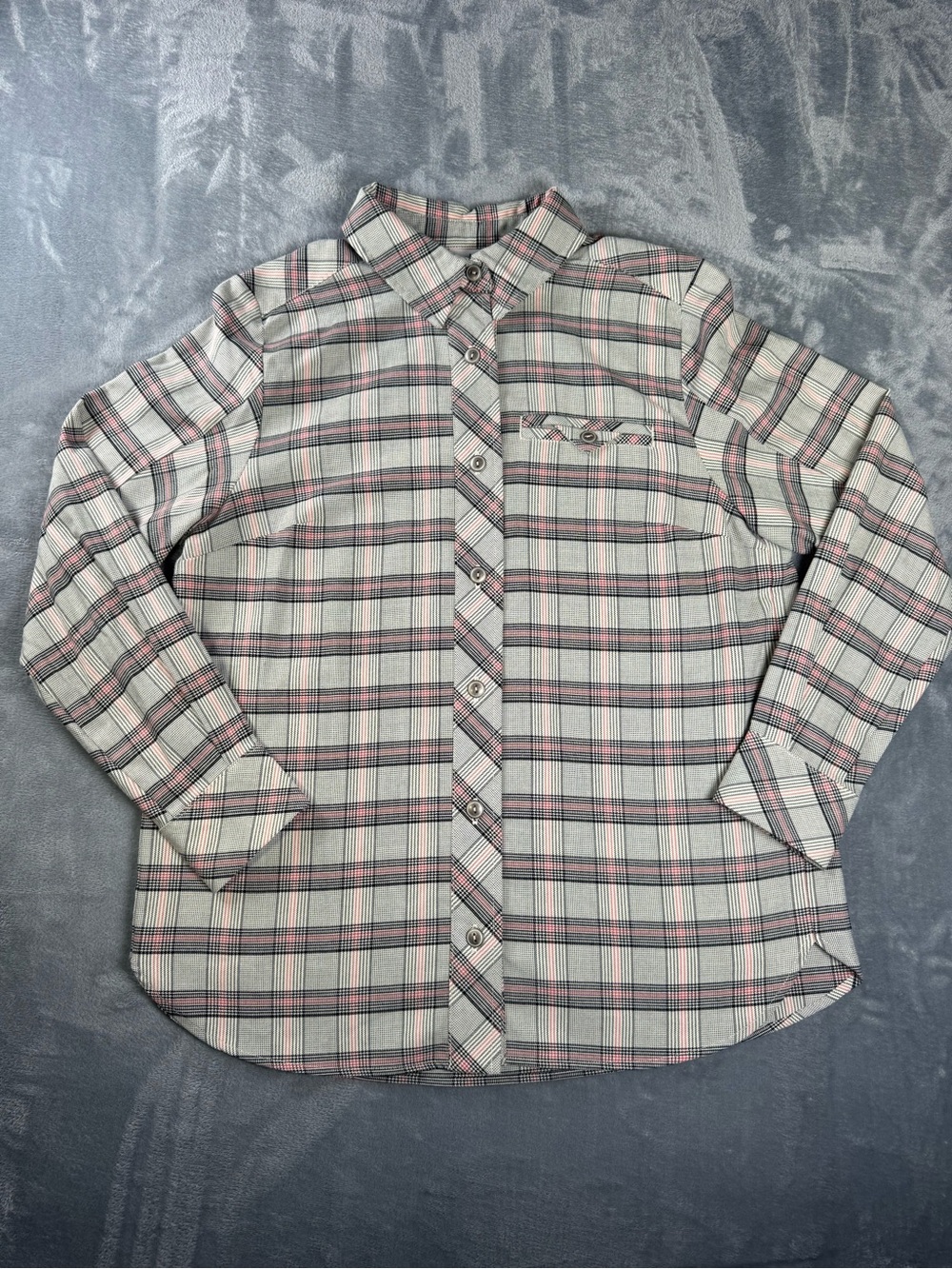 cabi Hideout Shacket #4710 Plaid Shirt Jacket Women’s Medium